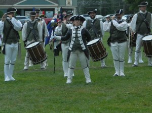 The Colchester Continentals hold a fife and drum corps muster annually on the fourth Saturday in July.